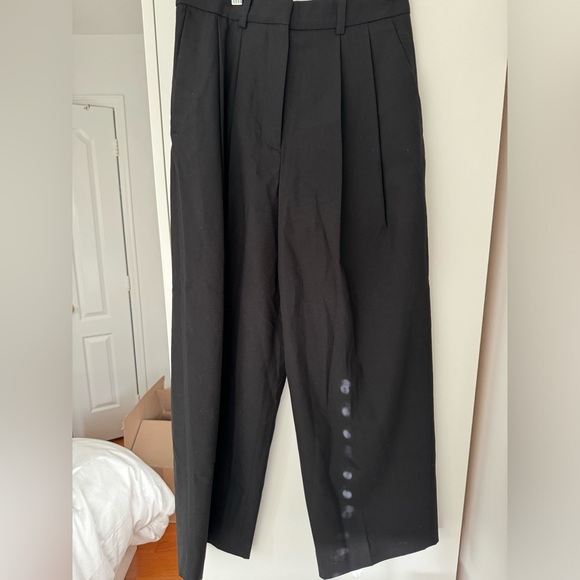 Cos Wide-Leg Tailored Twill Pants - Picture 6 of 7